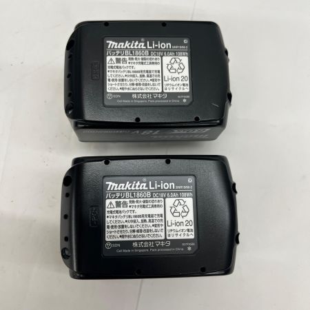  MAKITA マキタ 充電式インパクトドライバ 18V 6Ah バッテリ2本 充電器 ケース付 TD173DRGX ブルー 未使用品