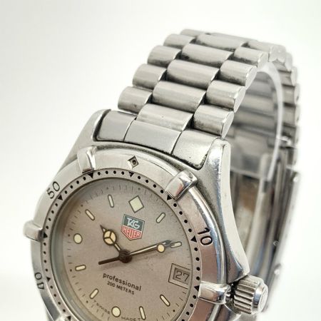  TAG HEUER タグホイヤー Professional プロフェッショナル 200M クォーツ 腕時計 962.213-2 シルバー