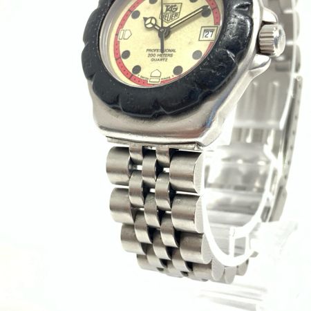  TAG HEUER タグホイヤー Formula 1 PROFESSIONAL プロフェッショナル 200M レディース クォーツ 腕時計 371.503 シルバー x ブラック