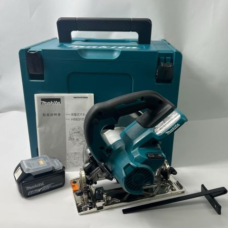  MAKITA マキタ 充電式マルノコ 18V 165mm アルミベース HS631D ブルー 充電池1個付