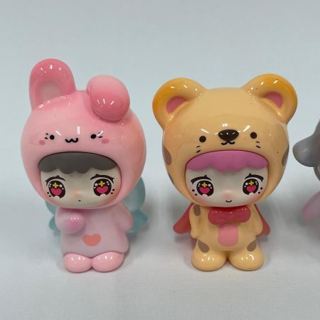  TOYBEBOP ミニフィギュア アニマルキャッスル 4個セット
