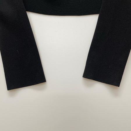  LEONARD レオナール レディース ボレロカーディガン size3 0337946 ブラック