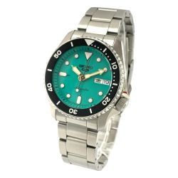 〇〇 SEIKO セイコー 5 SPORTS 5 スポーツ 海外モデル 自動巻き腕時計 4R36-14B0 グリーン Bランク