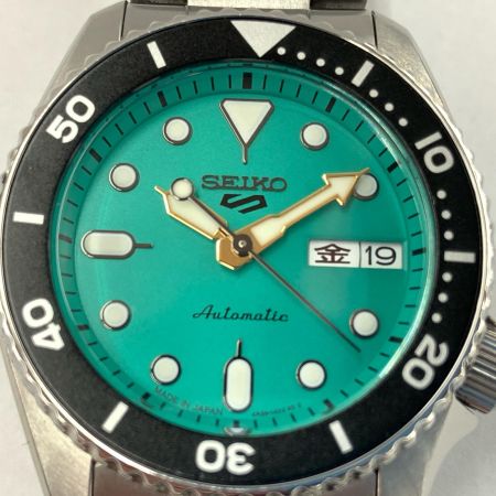  SEIKO セイコー 5 SPORTS 5 スポーツ 海外モデル 自動巻き腕時計 4R36-14B0 グリーン