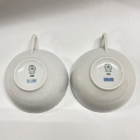 ROYAL COPENHAGEN ロイヤル・コペンハーゲン 食器 カップ&ソーサー 525 2客セット