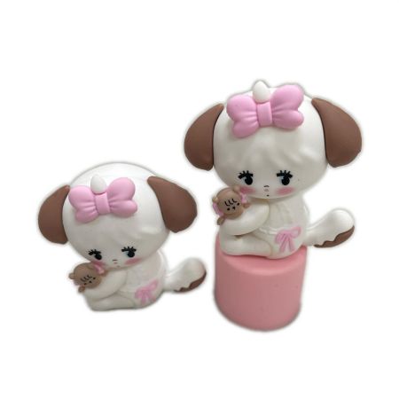   mikko ミニフィギュア 8体 FLORTTE コスメコラボリップキャップ2個