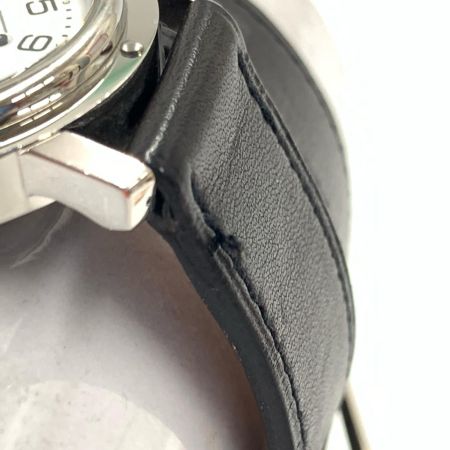  HERMES エルメス クリッパー デイト GMT 自動巻き 腕時計 CL5.710 ﾎﾜｲﾄ