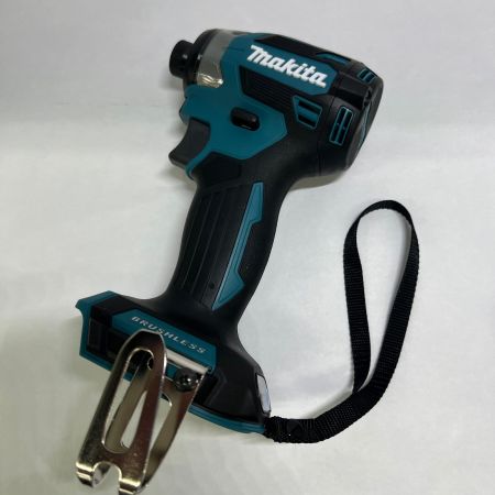  MAKITA マキタ 充電式インパクトドライバ 18V 6Ah バッテリ2本 充電器 ケース付 TD173DRGX ブルー 未使用品