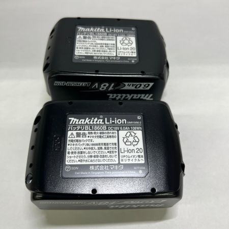  MAKITA マキタ 充電式インパクトドライバ 18V 6Ah バッテリ2本 充電器 ケース付 TD173DRGX ブルー 未使用品