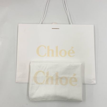  Chloe クロエ Woody ウッディ ミディアム トートバッグ  CHC23US383 I60 001 ブラック