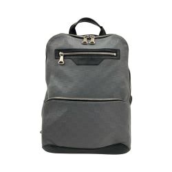 〇〇 LOUIS VUITTON ルイヴィトン ダミエ アンフィニ アヴェニュー バックパック リュックサック N41045 グレー Cランク