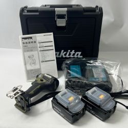 〇〇 MAKITA マキタ 充電式インパクトドライバ（オリ-ブ） 18V6Ah バッテリ2個・充電器・ケース付 TD173DRGXO オリーブ 未使用 Sランク