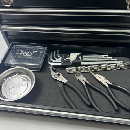  Deen 工具セット 3段ＢＯＸ ブラック