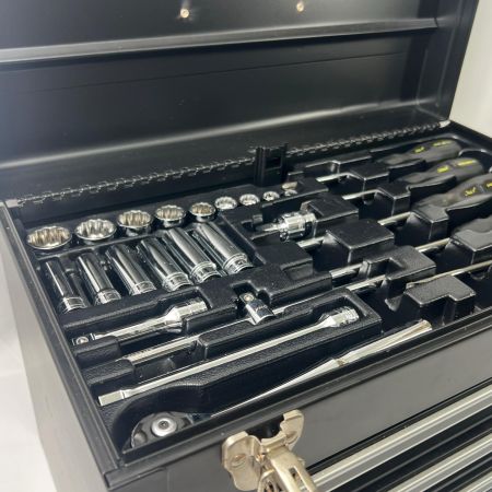  Deen 工具セット 3段ＢＯＸ ブラック