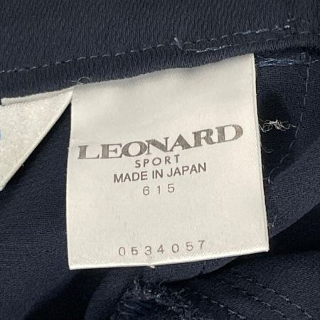  LEONARD レオナール レディース キュロット SIZE M ネイビー