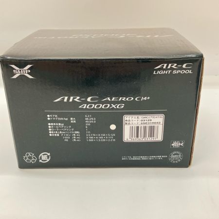  SHIMANO シマノ AR-C AERO CI4+ 13 AR-Cエアロ CI4+ 4000XG 03129 スピニングリール