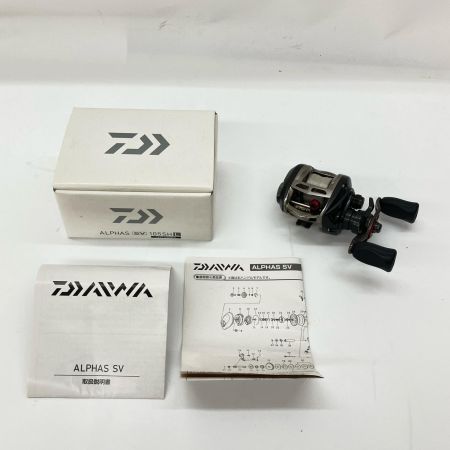  DAIWA ダイワ ALPHAS SV アルファスSV 105SHL 614108 ベイトリール