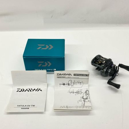  DAIWA ダイワ TATULA タトゥーラ SV TW 8.1L 左 613679 ベイトリール