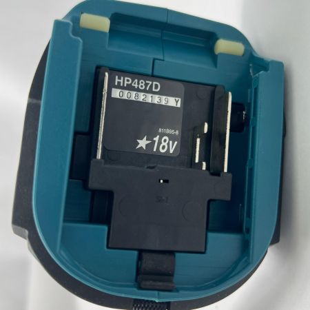  MAKITA マキタ １８Ｖ 充電式 震動 ドライバドリル バッテリー1個付き HP487DZ グリーン 未使用