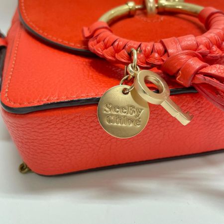  Chloe クロエ ジョアン カメラバッグ 斜め掛けバッグ オレンジ