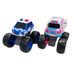 〇〇  Baby Bus モンスターカー 救急車 パトカー 韓国 Bランク