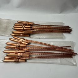 〇〇 東神電気 接地棒用リード端子  R14Ф×120 20本セット Aランク