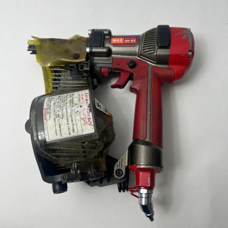  MAX マックス 釘打機　高圧コイルネイラ HN-65 レッド