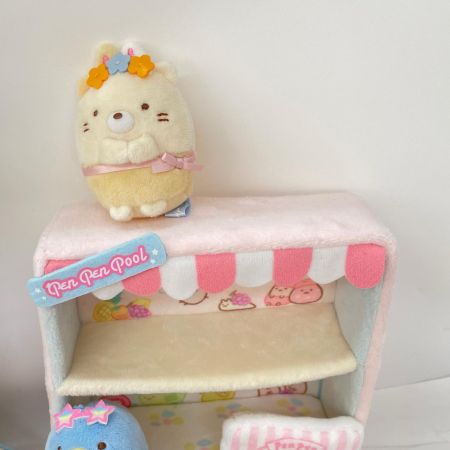   すみっコぐらし シーンぬいぐるみ まとめ  ぺんぺんプール てのりぬいぐるみ用2段ベッド アスレチック 等