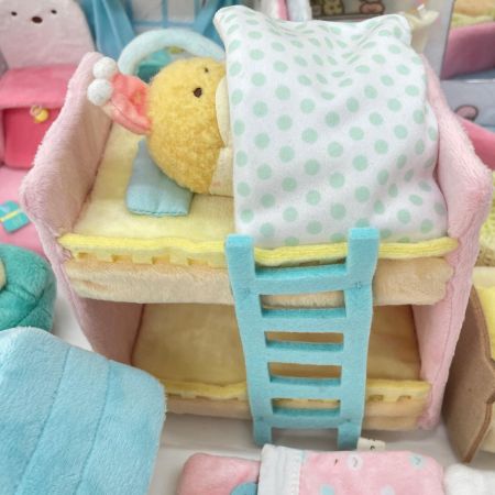   すみっコぐらし シーンぬいぐるみ まとめ  ぺんぺんプール てのりぬいぐるみ用2段ベッド アスレチック 等