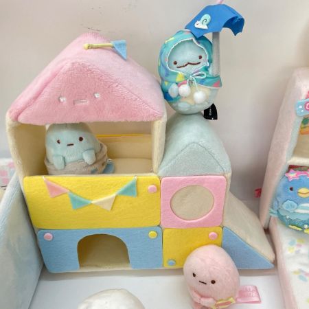   すみっコぐらし シーンぬいぐるみ まとめ  ぺんぺんプール てのりぬいぐるみ用2段ベッド アスレチック 等