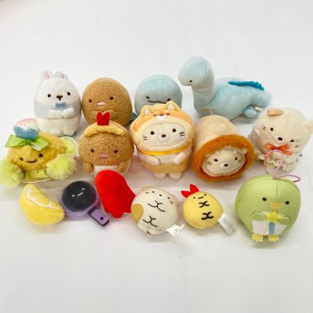   すみっコぐらし シーンぬいぐるみ まとめ しっぽずダイナー たぴおかパーク・コーヒーカップステージ 走るてのりぬいぐるみ タクシー MF61501等