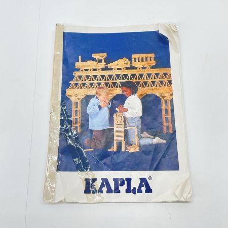  KAPLA カプラ 280pcs（実数278ｐ） 特製収納箱、アートブック付き 知育