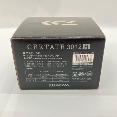  DAIWA ダイワ CERTATE 16セルテート 3012H 056310 スピニングリール