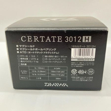  DAIWA ダイワ CERTATE 16 セルテート 3012H 056310 スピニングリール