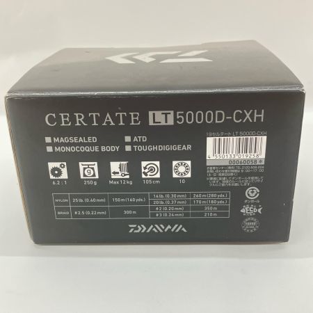  DAIWA ダイワ CERTATE 19セルテート LT5000D-CXH 060058 スピニングリール