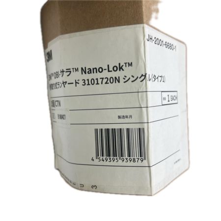 3M フルハーネス型安全帯 3M 3101720N/1161649N M/Lサイズ 3101720N/1161649N M/Lサイズ 未使用品