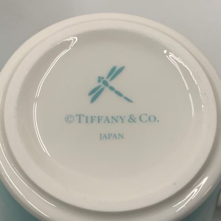  Tiffany & Co. ティファニー ブルーボウマグ ブルー リボン ペア マグカップ  未使用