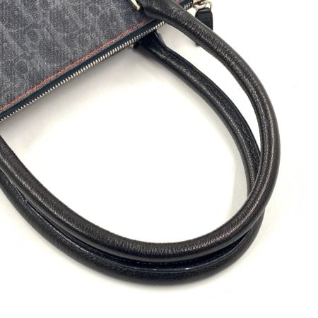  Christian Dior クリスチャンディオール フライトライン トートバッグ レディース バッグ ネイビー x オレンジ