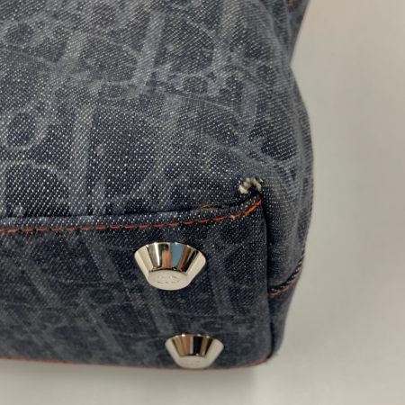  Christian Dior クリスチャンディオール フライトライン トートバッグ レディース バッグ ネイビー x オレンジ