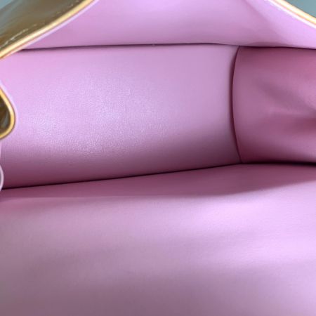  LOUIS VUITTON ルイヴィトン モノグラム ヴェルニ スプリングストリート ハンドバッグ トートバッグ M91033 イエロー 現状渡し 
