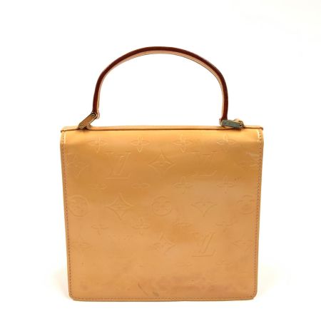  LOUIS VUITTON ルイヴィトン モノグラム ヴェルニ スプリングストリート ハンドバッグ トートバッグ M91033 イエロー 現状渡し 