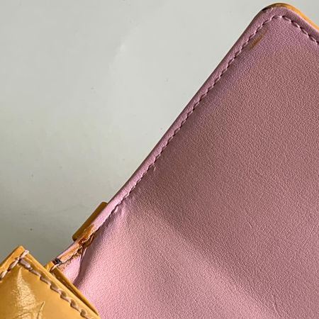  LOUIS VUITTON ルイヴィトン モノグラム ヴェルニ スプリングストリート ハンドバッグ トートバッグ M91033 イエロー 現状渡し 