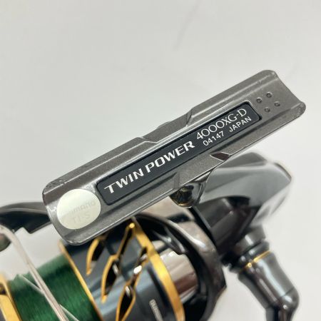  SHIMANO シマノ TWIN POWER 20 ツインパワー 4000XG 04147 スピニングリール