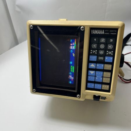 YAMAHA ヤマハ 魚群探知機 YFV-680TD 通電のみ確認