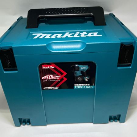  MAKITA マキタ マキタ 40V maxシリーズ 電式鉄筋結束機 充電器・充電池2個・ケース付 コードレス式 TR001G ブルー 未使用