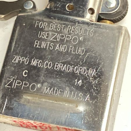 ZIPPO ジッポー 2014.01 チタンコーティングシリーズ ゼブラBL Ti-BL-Z ライター ZIPPO