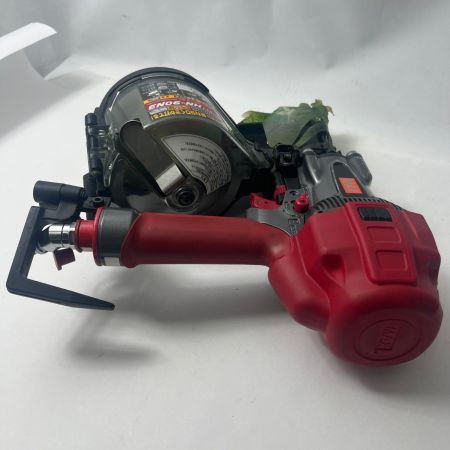  MAX マックス 釘打機　高圧コイルネイラ HN-90N3 レッド