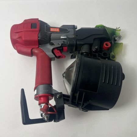  MAX マックス 釘打機　高圧コイルネイラ HN-90N3 レッド