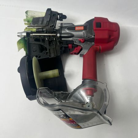  MAX マックス 釘打機　高圧コイルネイラ HN-90N3 レッド