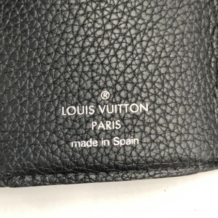  LOUIS VUITTON ルイヴィトン ポルトフォイユ ロック ミニ  三つ折り短財布   M63921 ブラック